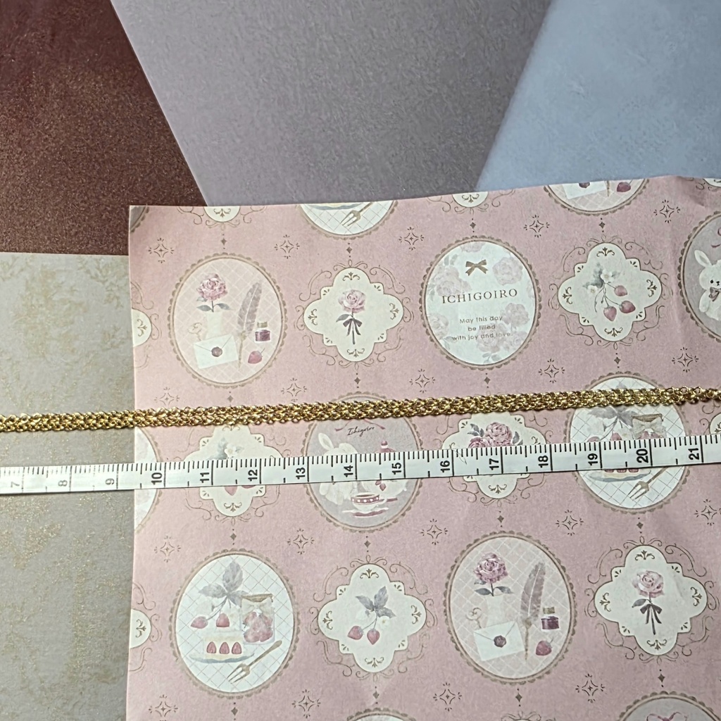 クローバー&お花モチーフネックレスとうさぎ