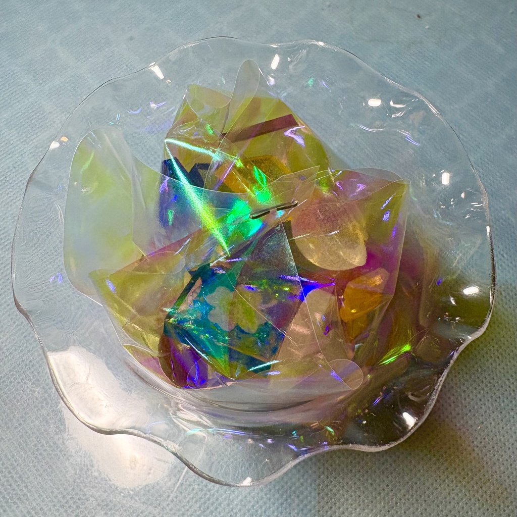 レジン色々な形のパフェ盛り