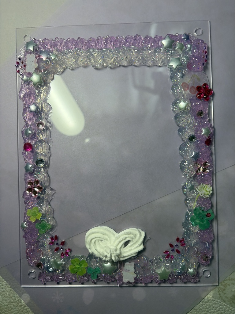 デコホイップの写真立て