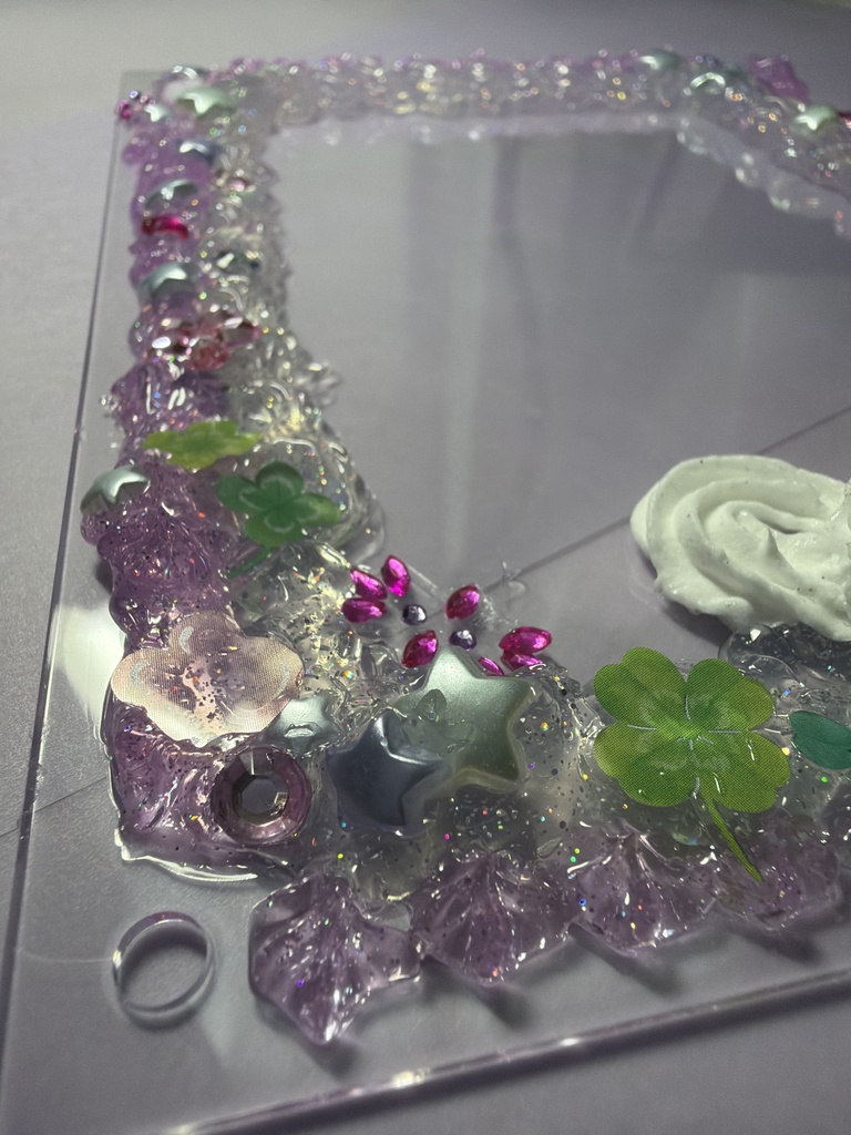 デコホイップの写真立て