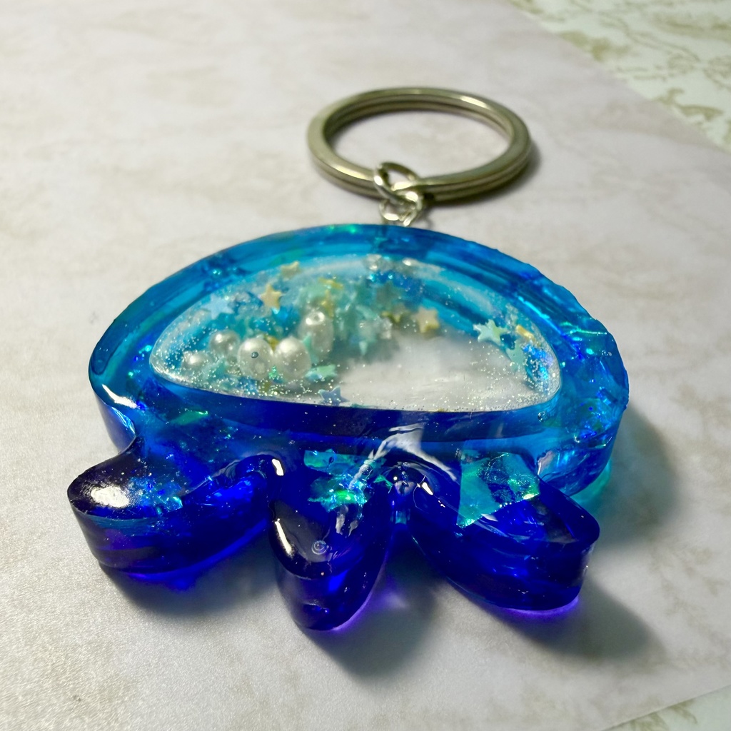 クラゲの海キーホルダー