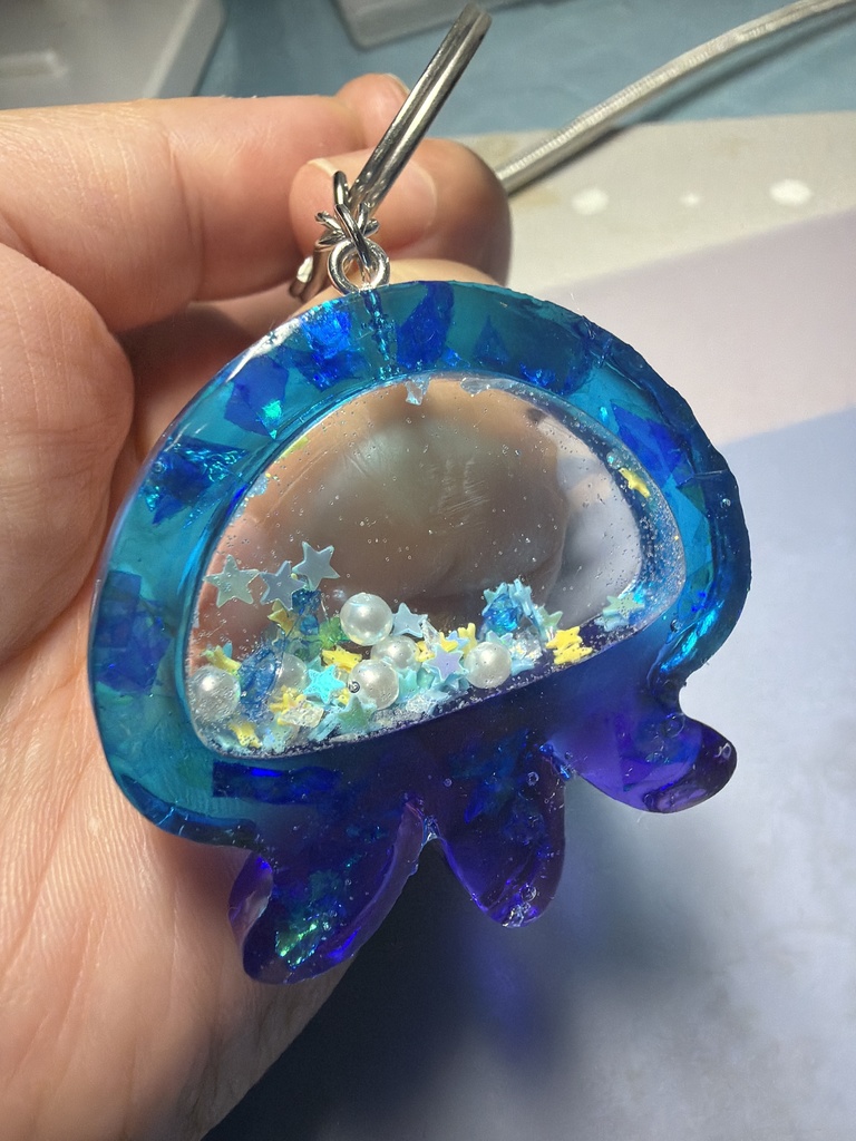 クラゲの海キーホルダー