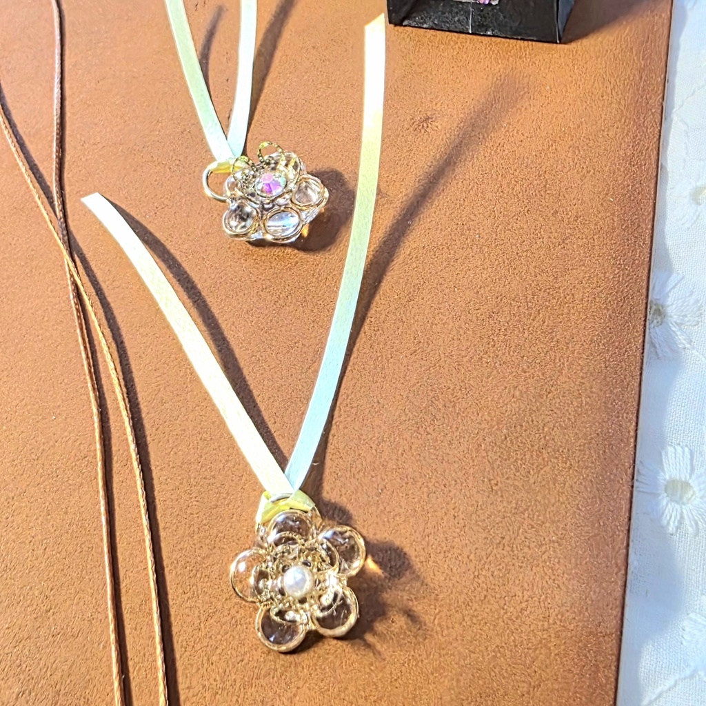 ネックレス&ストラップ交換できるパーツセット