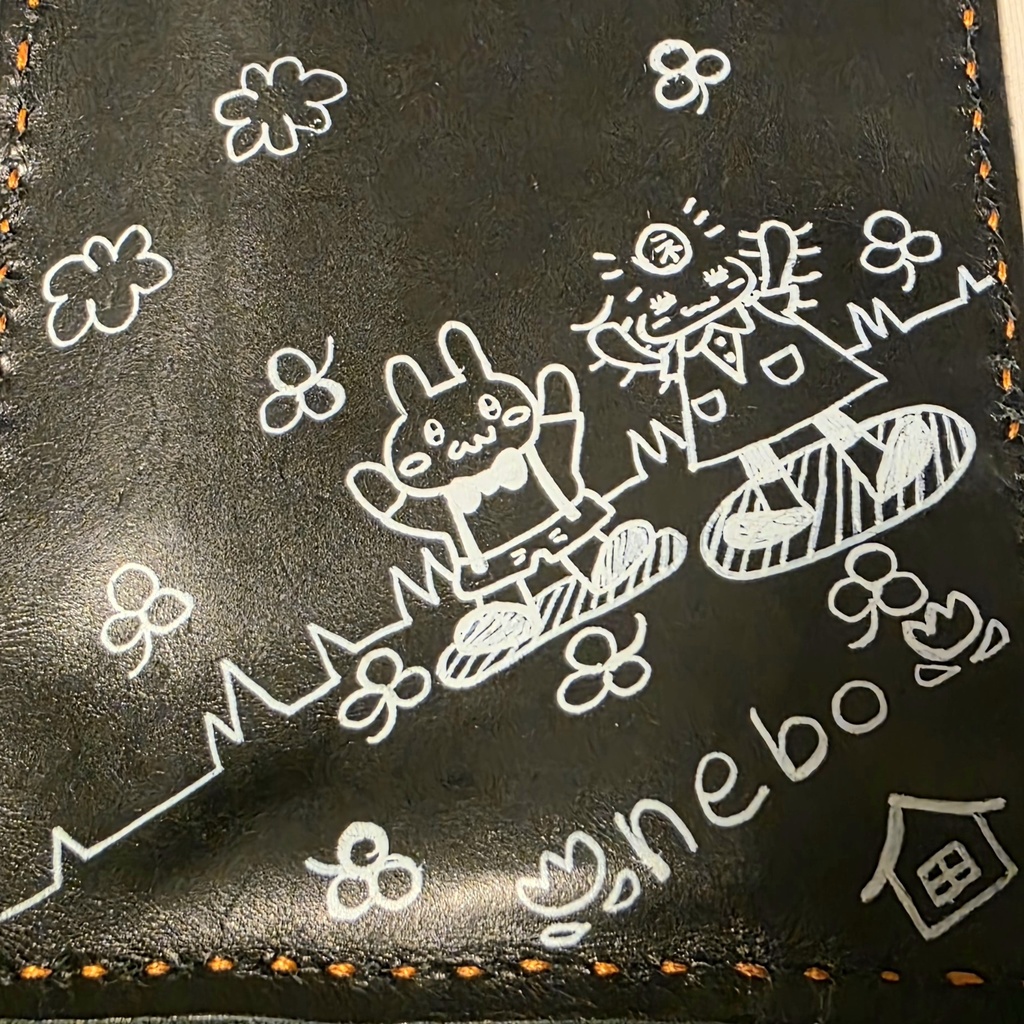 (牛革)スマホが入るポシェット