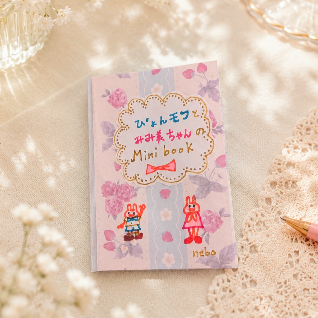 ぴょんモフとみみ美ちゃんの(うさぎさんミックス)MiniBook