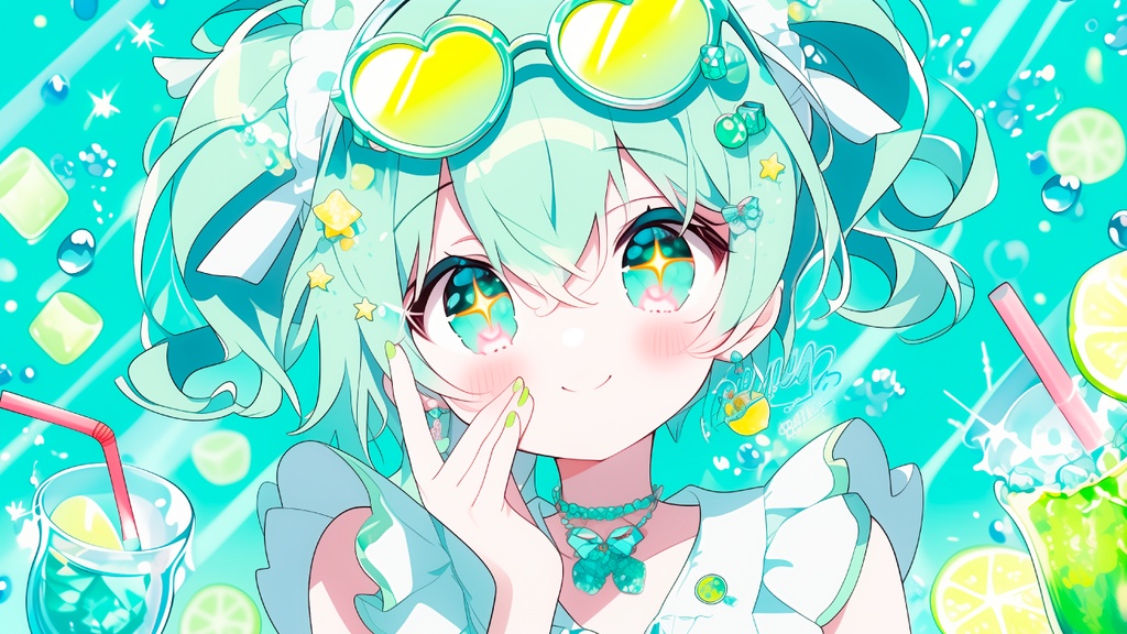 【フリーBGM】キラキラミントソーダ