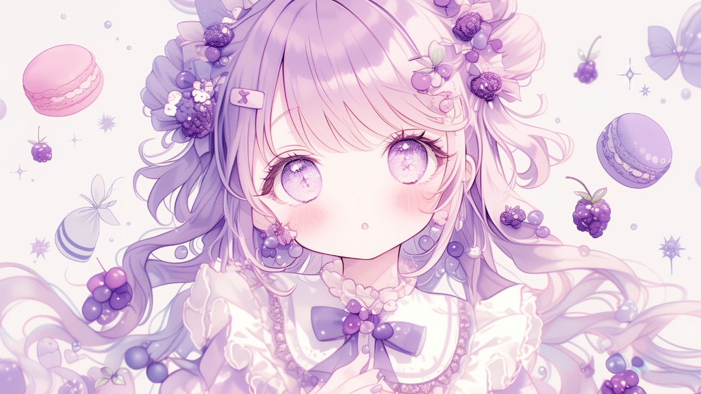 【フリーBGM】Milky Purple Days