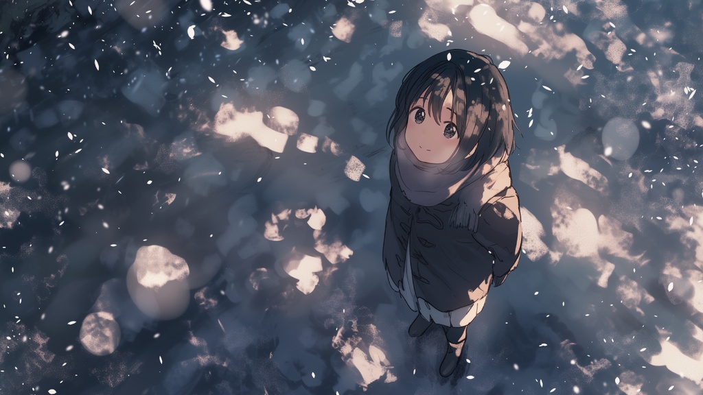 【フリーBGM】雪が降る