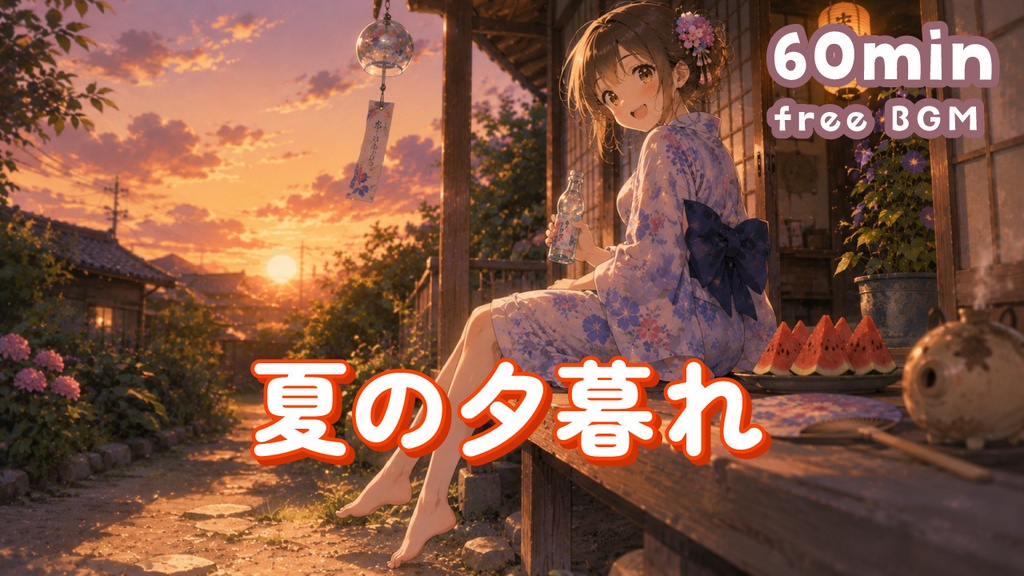 【フリーBGM】夏の夕暮れ