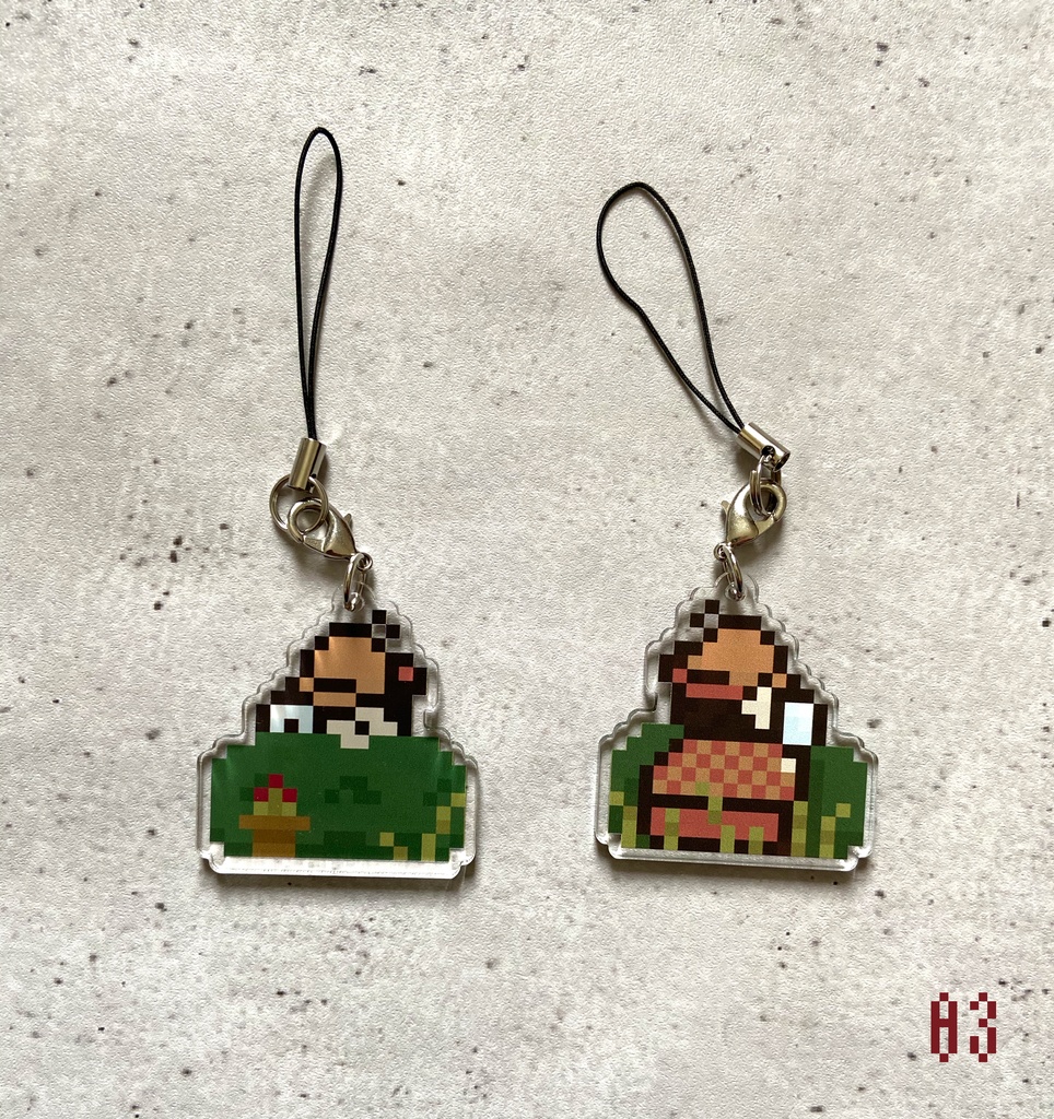 アクリルキーホルダー