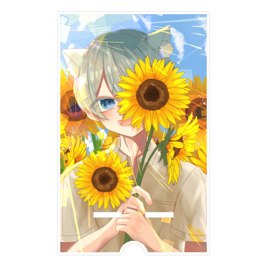 ぴゅんちゃんの夏を背に青春がここに illust:りんね