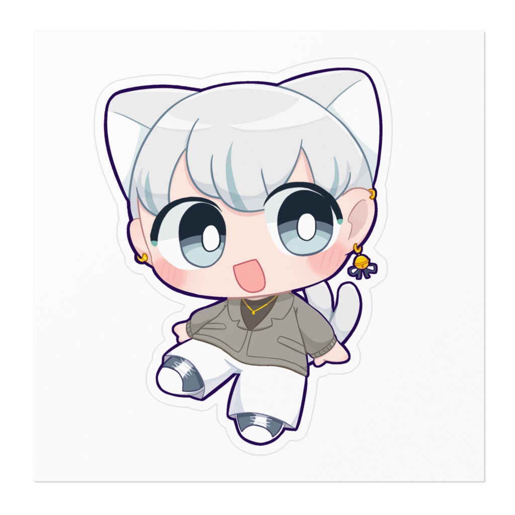 ぴゅんちゃんのおともにステッカー