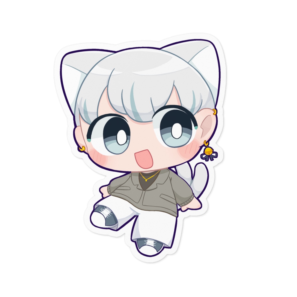 ぴゅんちゃんのおともにステッカー