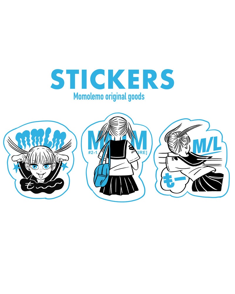 もーちゃん ステッカー シール