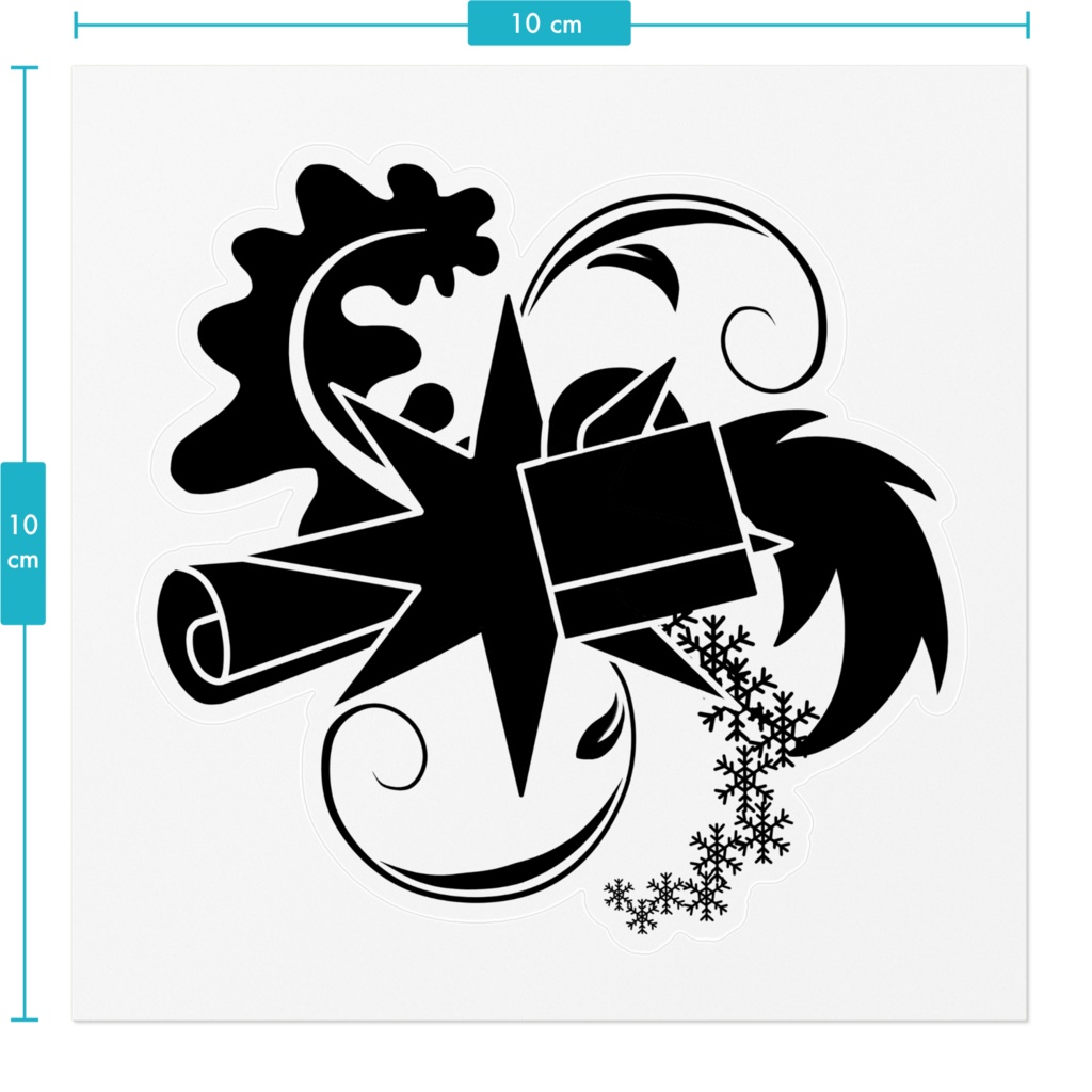 【同人】ウニイヴ概念ステッカー