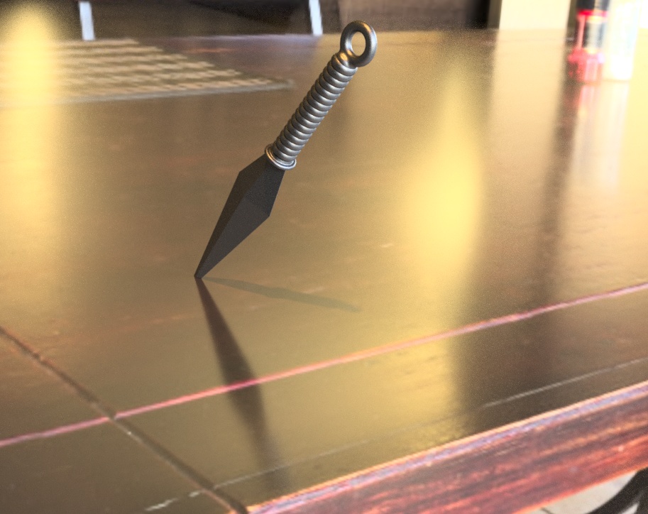 よく刺さるクナイ(Ninja)