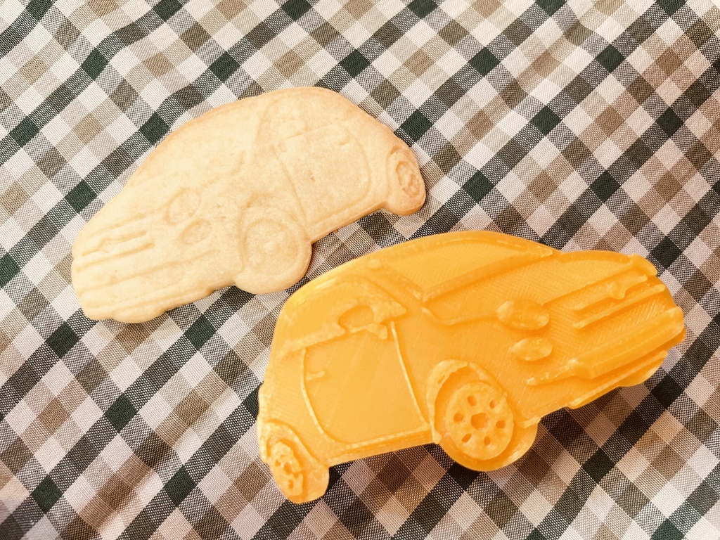 イタリアのかわいい車のクッキー型 へっぽこラボラトリー Booth