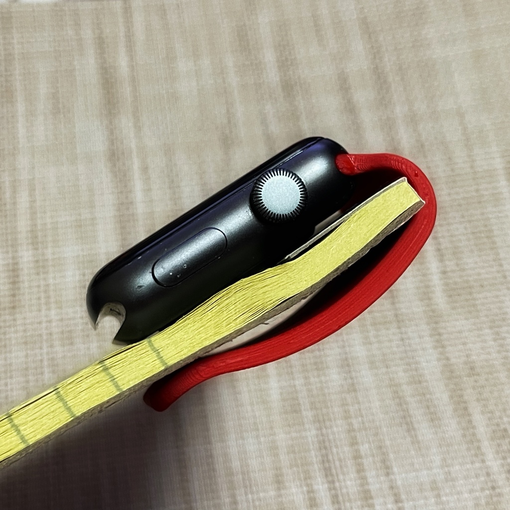 【無印】Apple Watch用クリップアクセサリー 『りんごの皮』