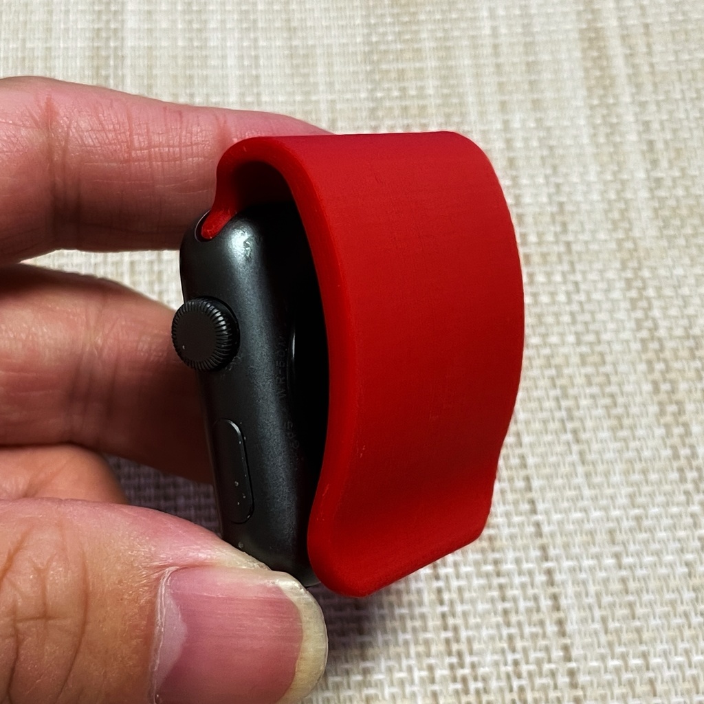 【無印】Apple Watch用クリップアクセサリー 『りんごの皮』