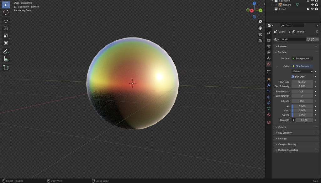 Blender『クロメート鉄』単品マテリアル