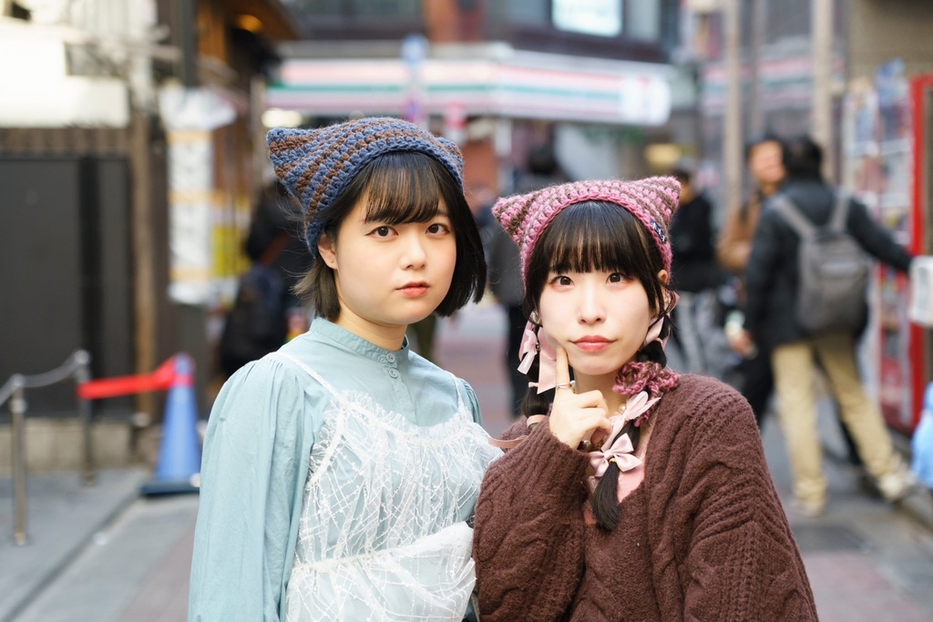 ♡未未未コラボ♡ショコラブランデー猫耳ニットキャップ あやなるver.