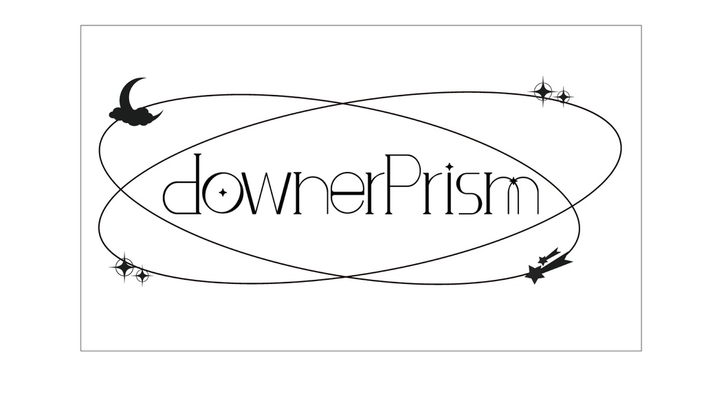downerprism ロゴシール