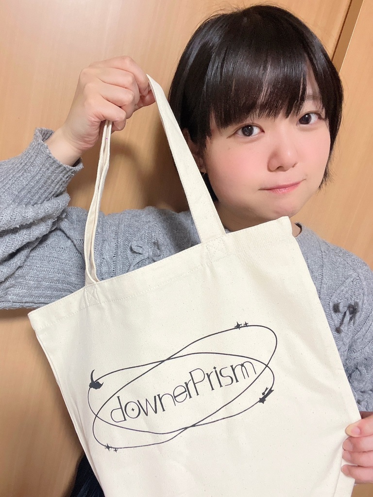 downerprismロゴトートバッグ