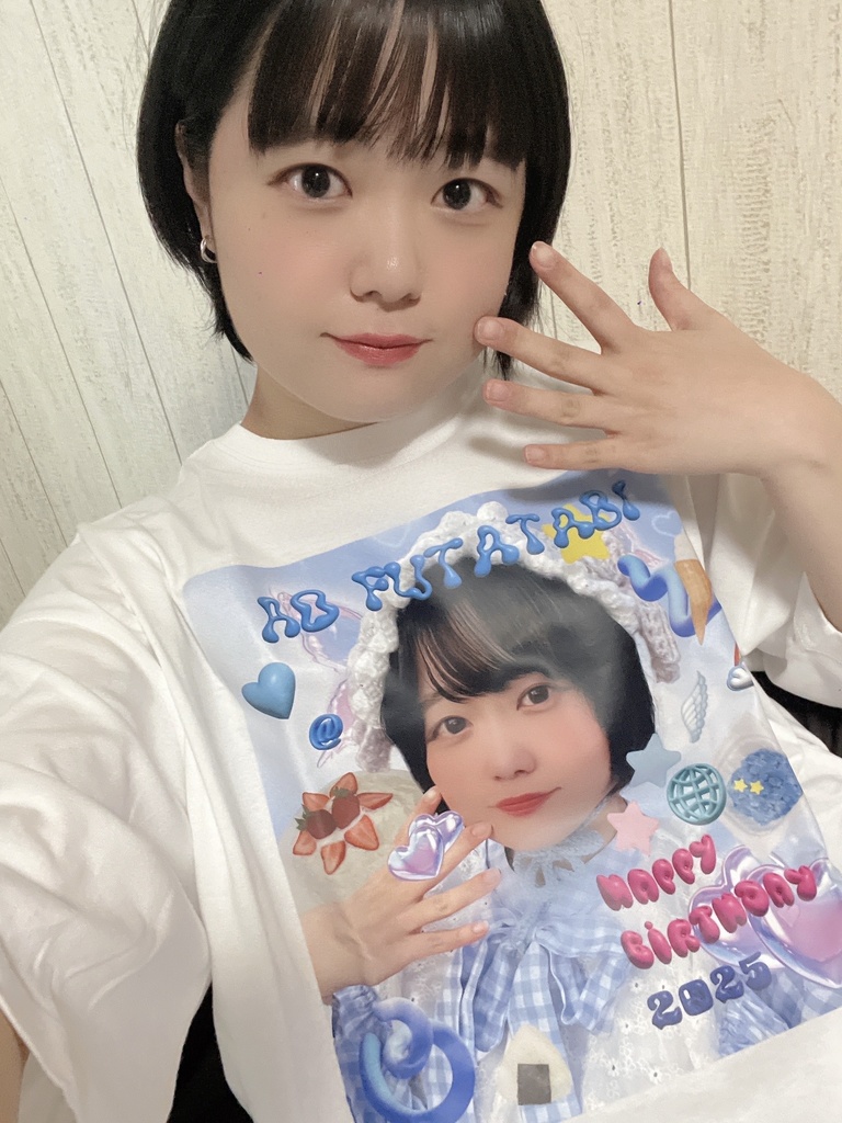 ふたたびあお生誕2025Tシャツ