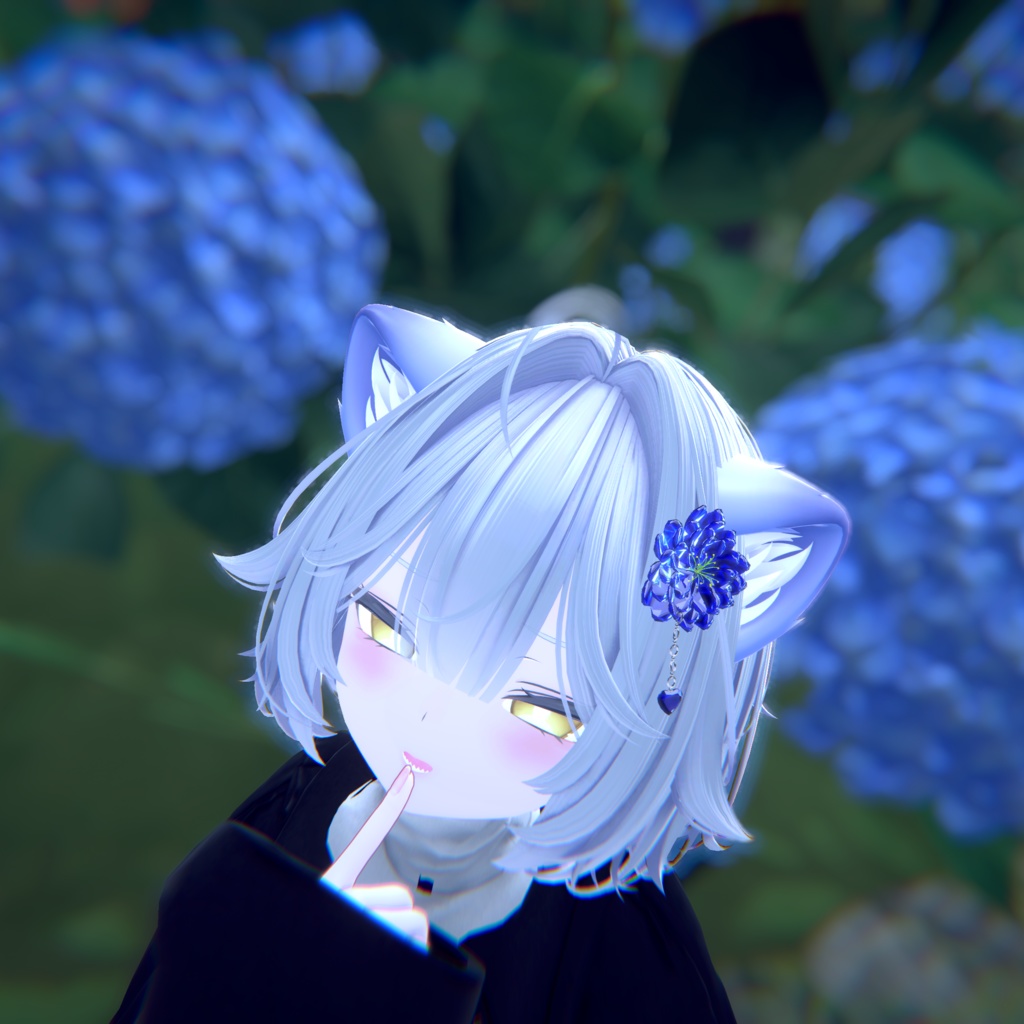 【全5カラー】Crystal Flower 【髪飾り】