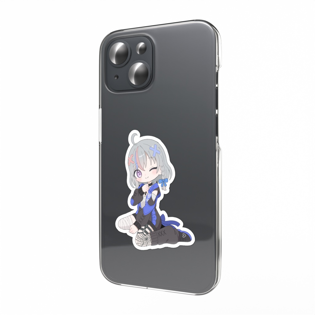 SD皆無イラスト スマホステッカー