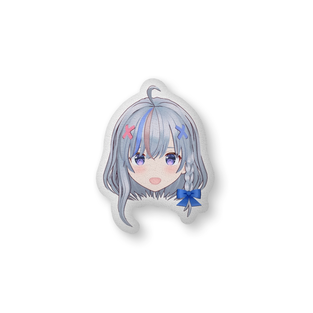 生首ふかふかクッション