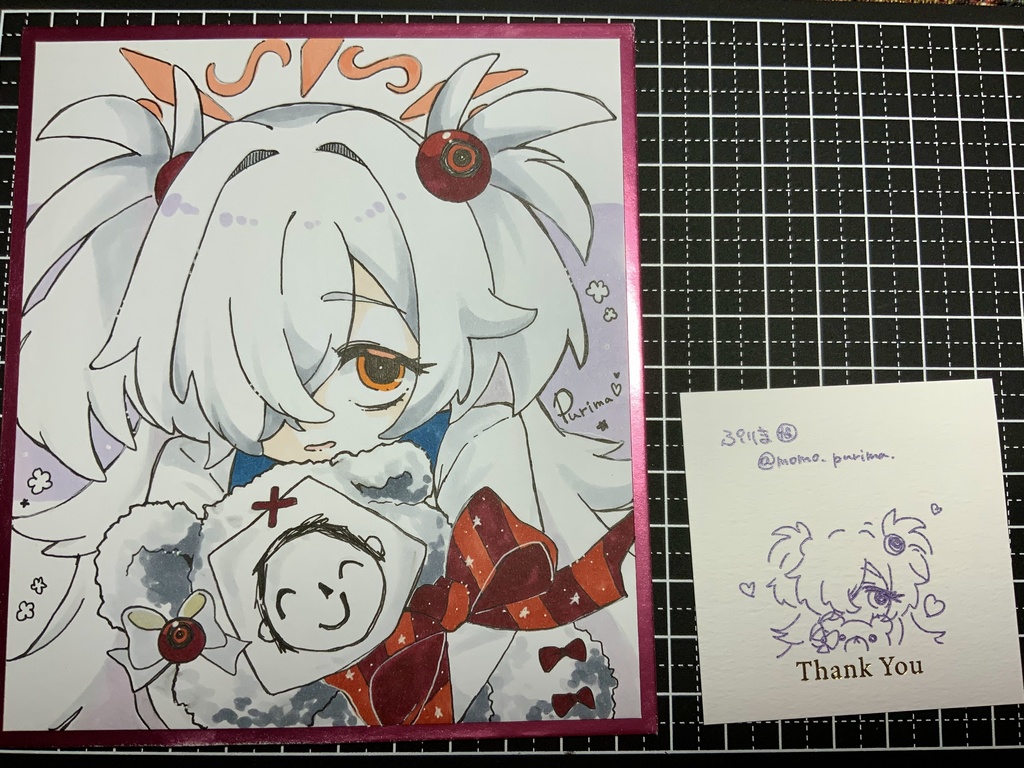 ブルアカ【カノエ】ちゃんミニ色紙［冬］