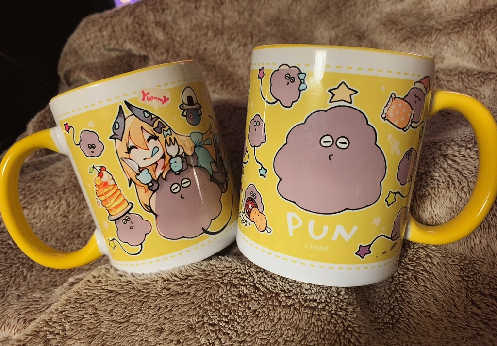 【マグカップ】エスカリンとぷんのにぎやかマグカッぷん