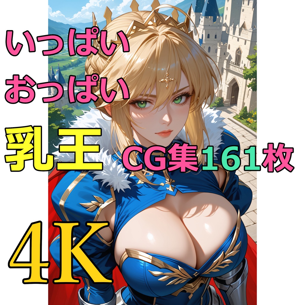 いっぱいおっぱい乳王CG集161枚 4K