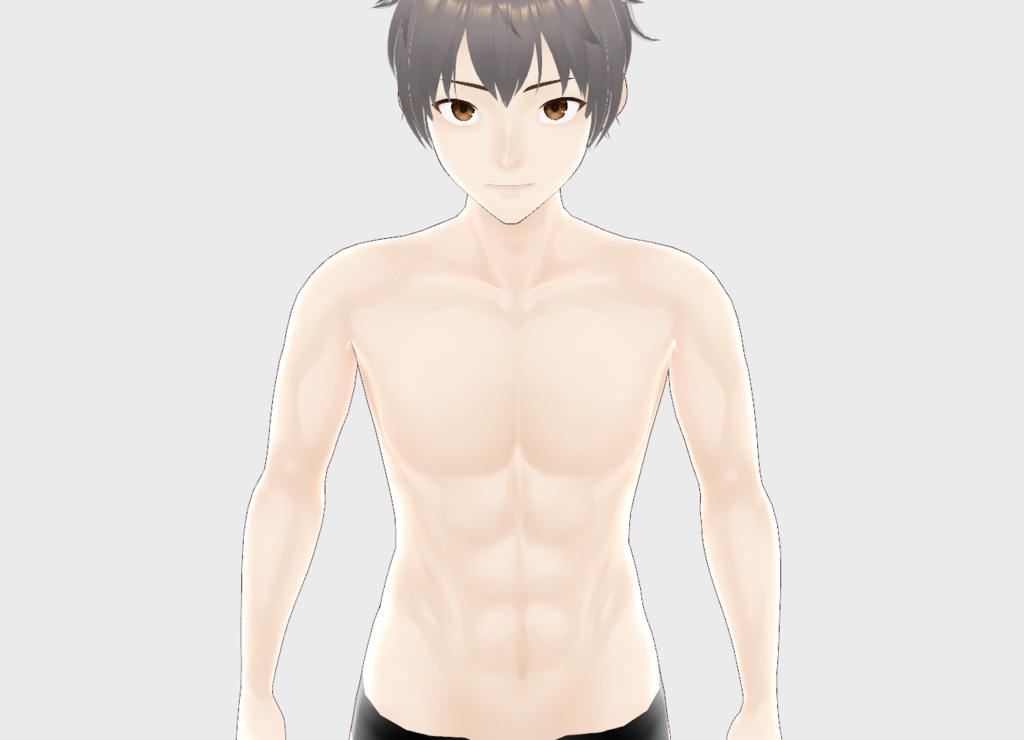 【Vroid用テクスチャ】男性メンズ筋肉肌【商用利用OK】