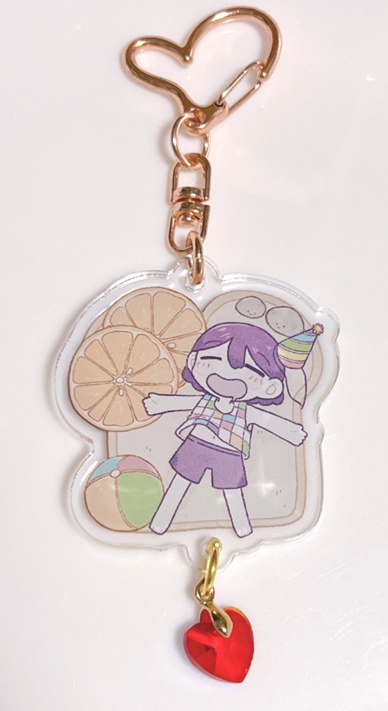 ■OYASUMIアクキー