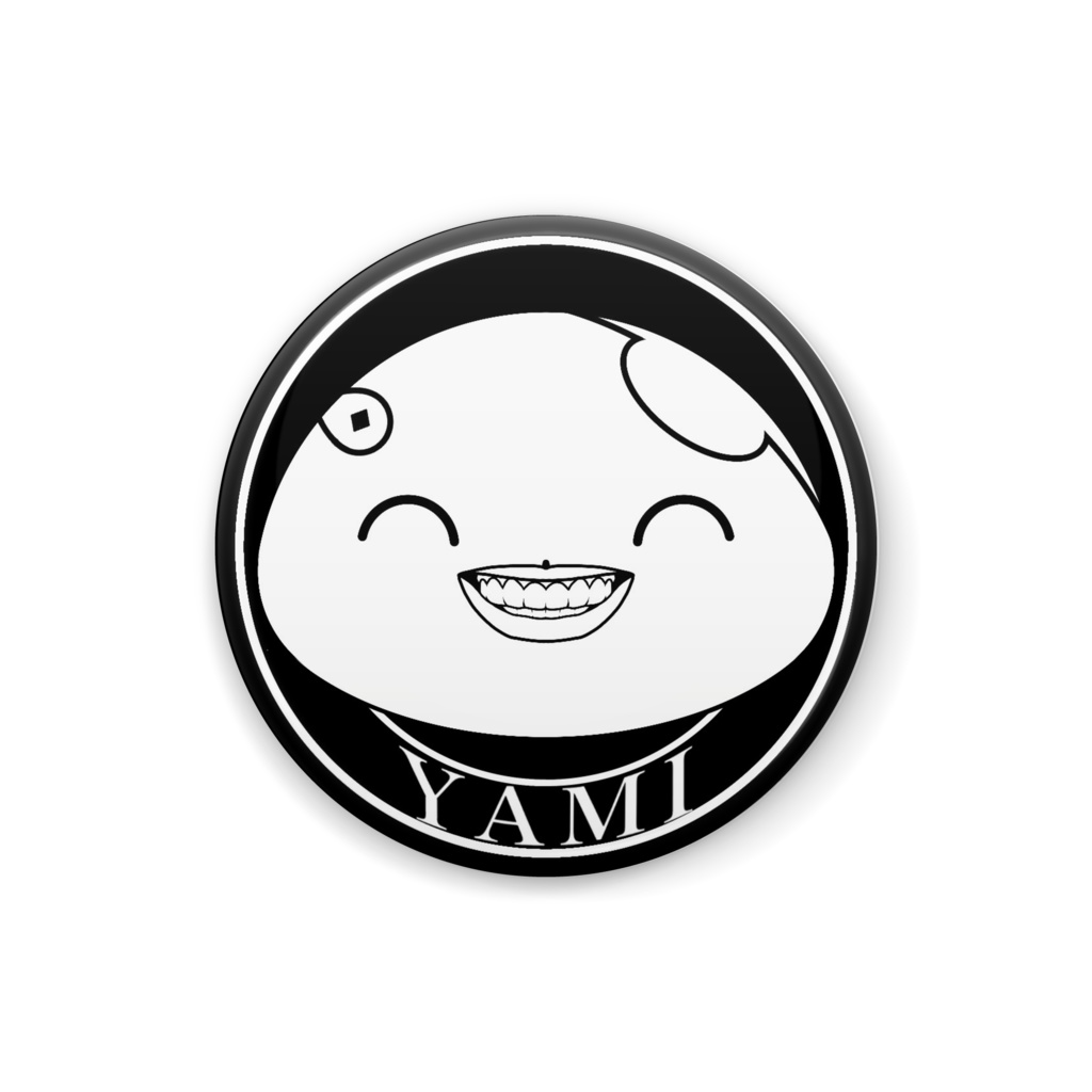 ヤミクラゲ缶バッジ