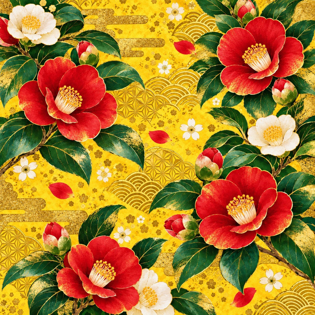 椿デジタルペーパー6枚セット