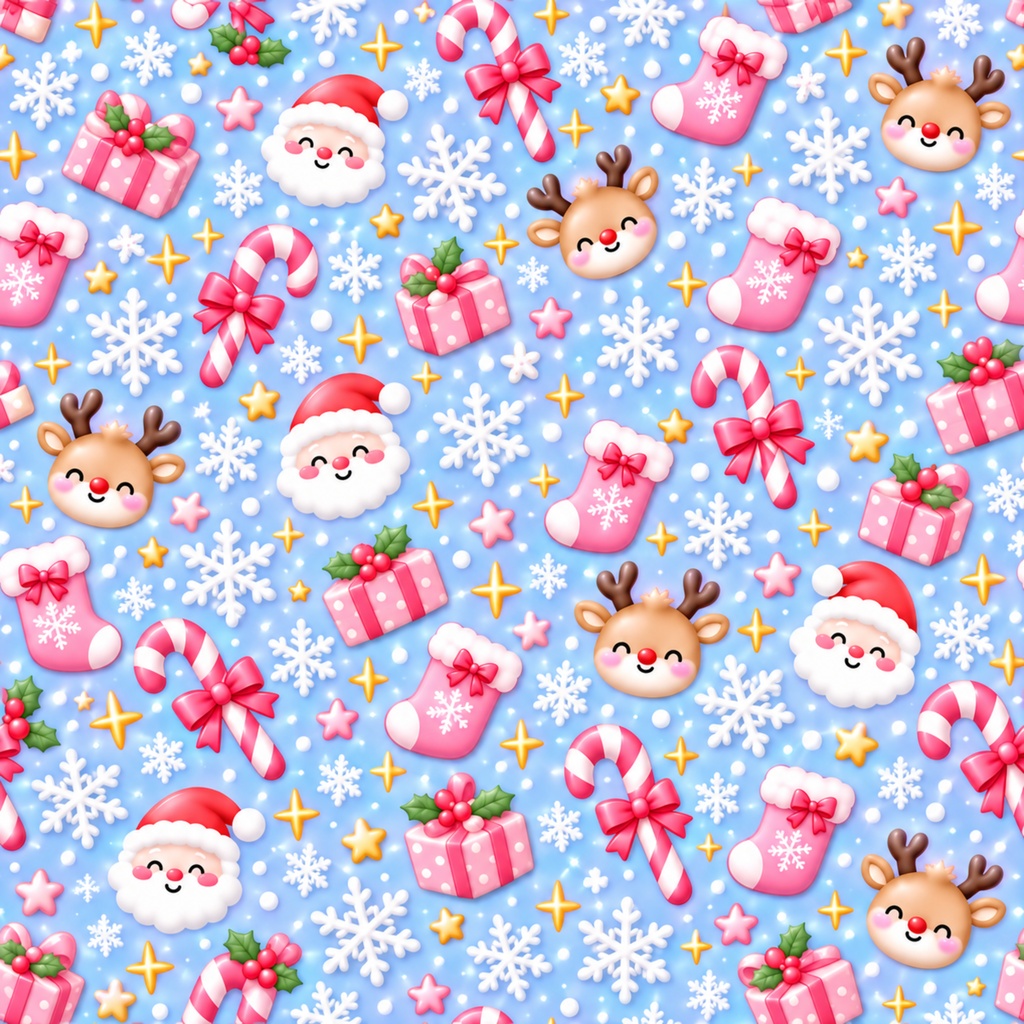 クリスマスデジタルペーパー10枚セット