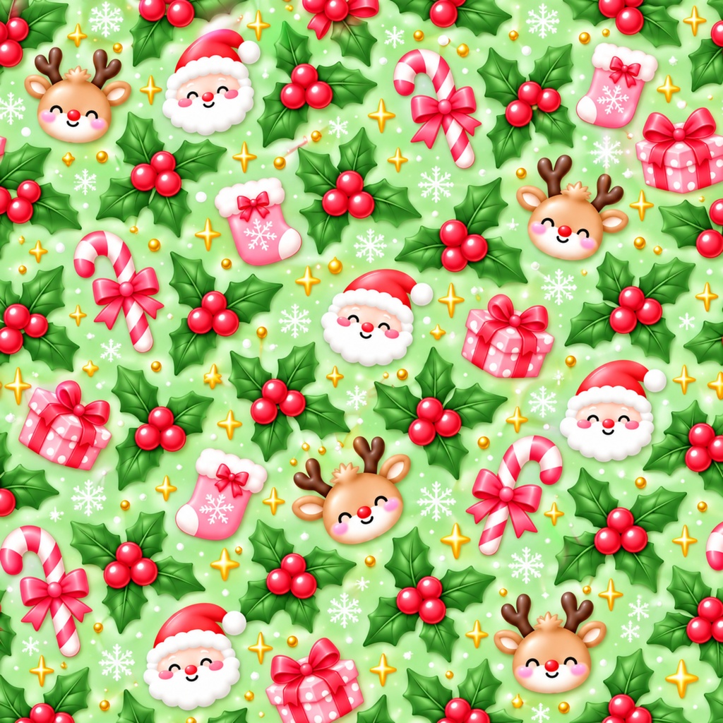 クリスマスデジタルペーパー10枚セット