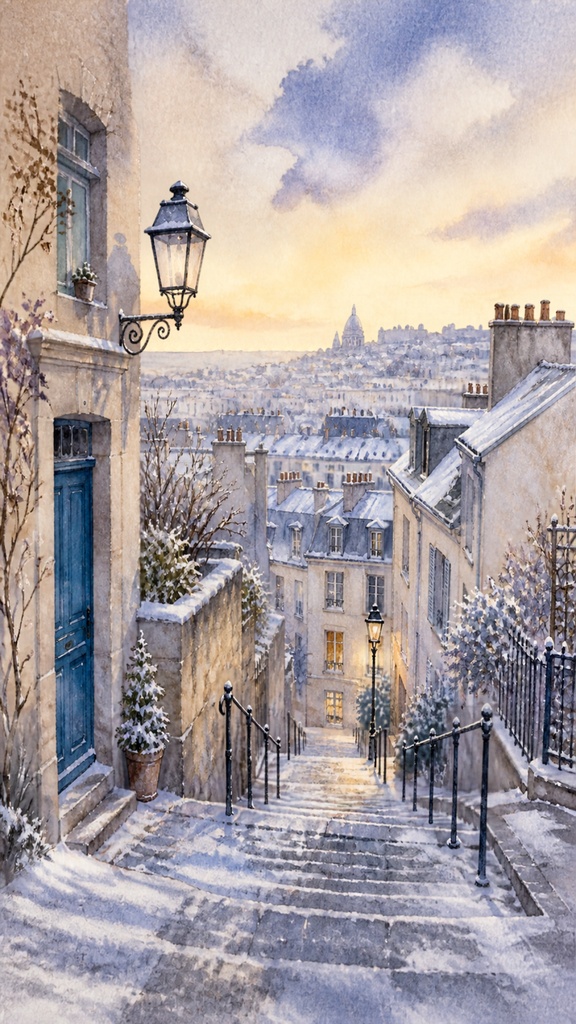 PARIS WATERCOLOR COLLECTION