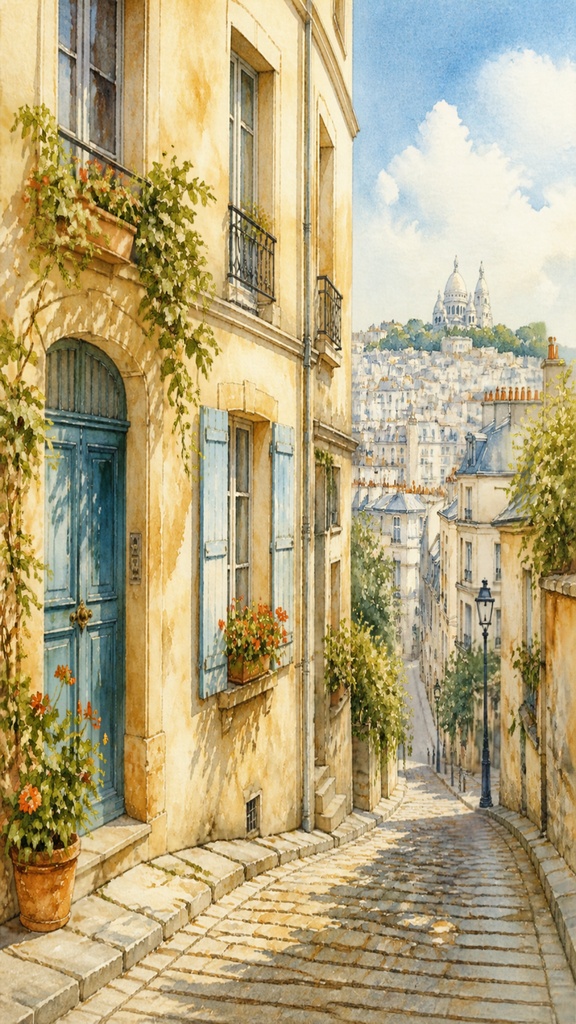 PARIS WATERCOLOR COLLECTION
