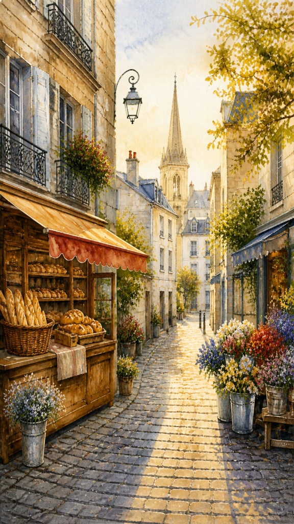 PARIS WATERCOLOR COLLECTION