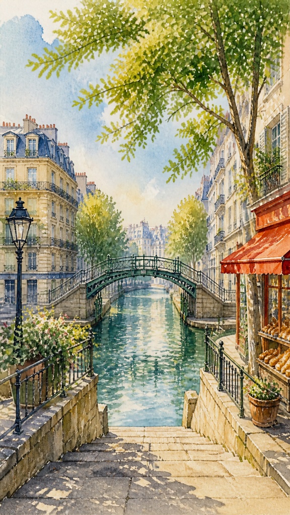 PARIS WATERCOLOR COLLECTION