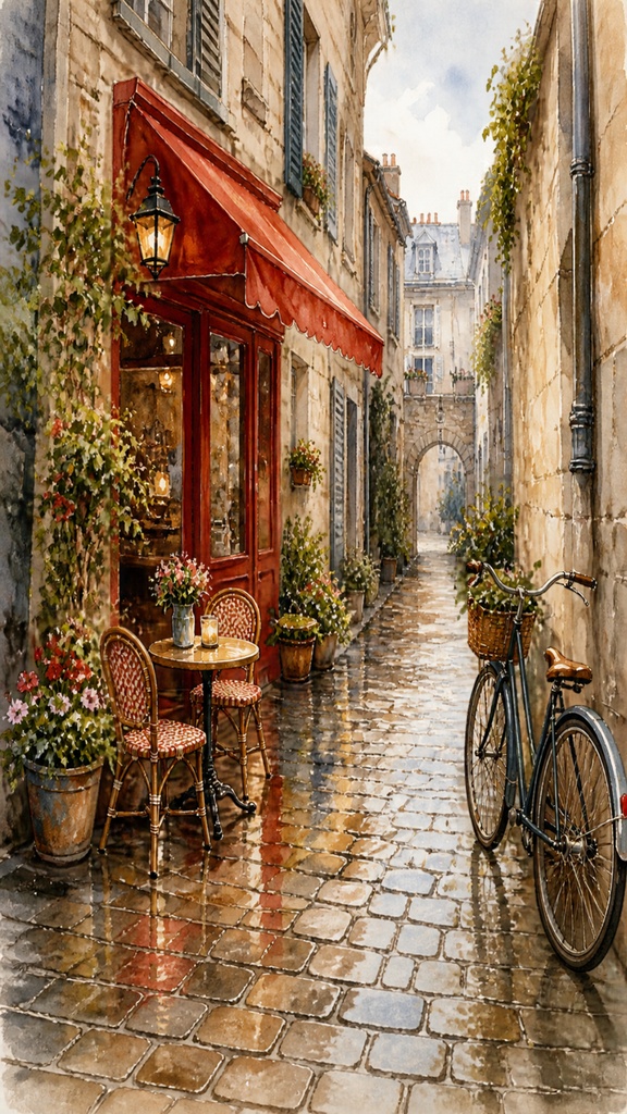 PARIS WATERCOLOR COLLECTION