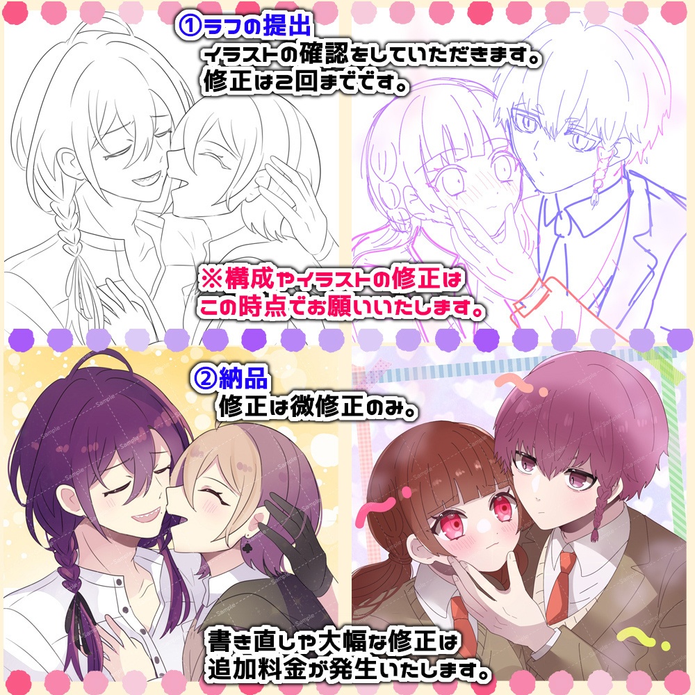 夢絵 オーダー イラスト 簡易