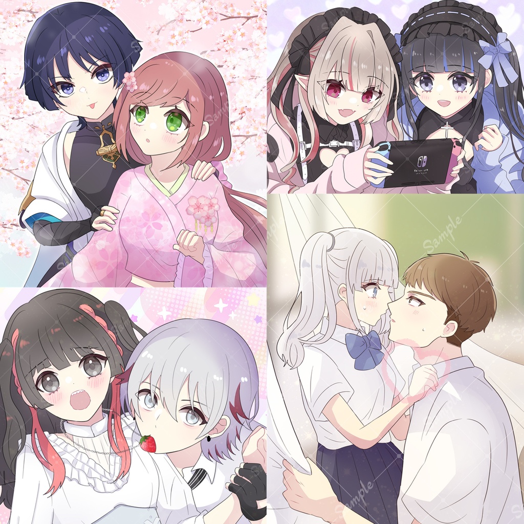 夢絵 オーダー イラスト 簡易