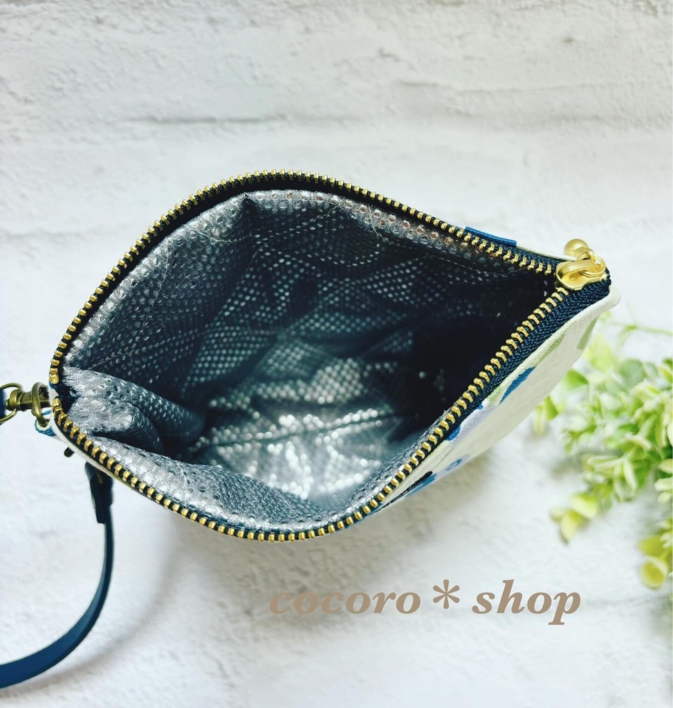 保冷ポーチ ブルーベリー