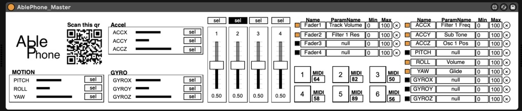 AblePhone --スマホで自在にAbletonLiveを操るアプリ