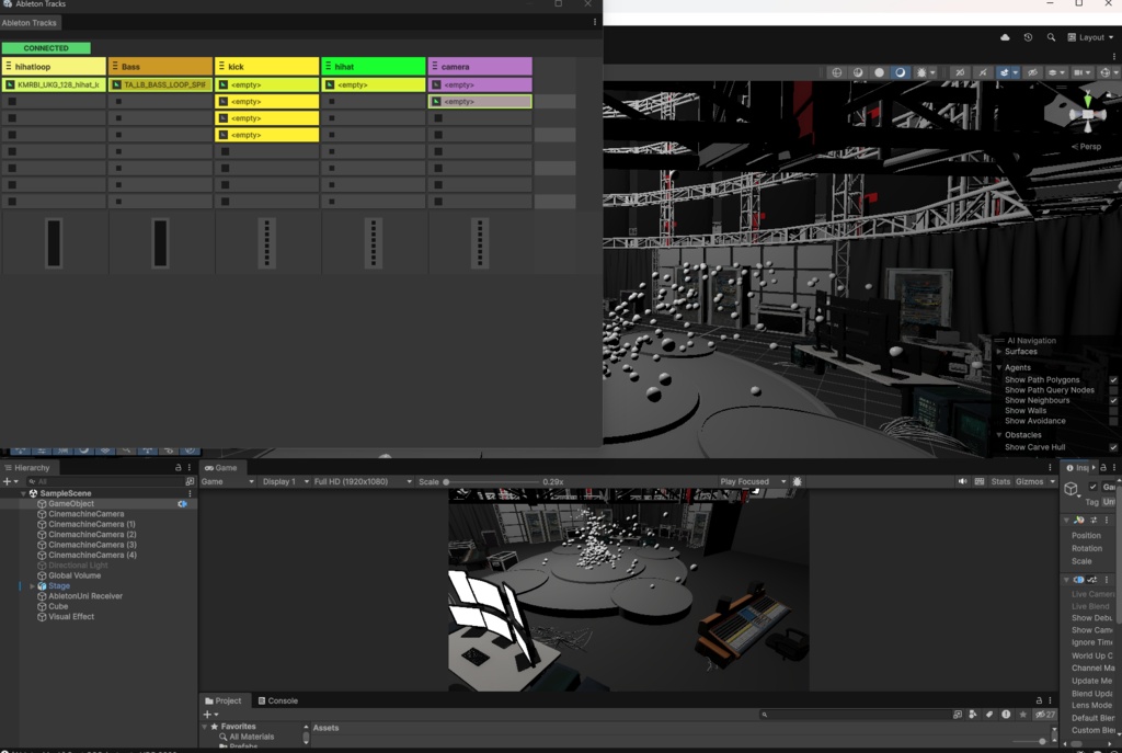 AbletonUNI -- UnityとAbletonLIveをシームレスに繋ぐ